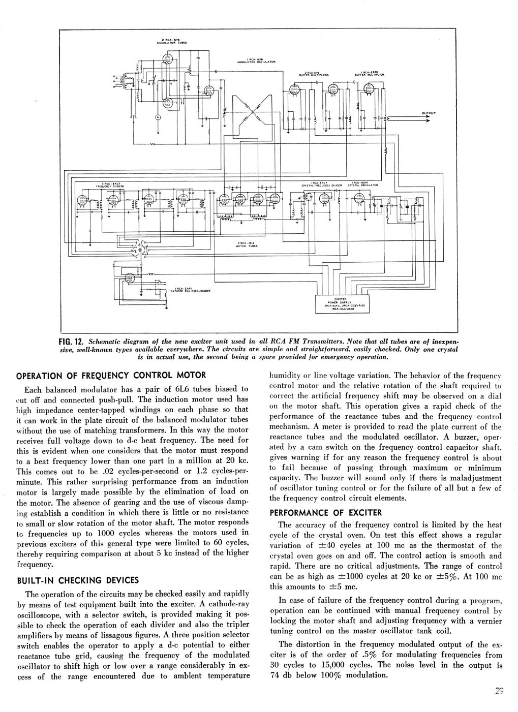 RCA MI-7015 Direct FM Exciter, page 6
